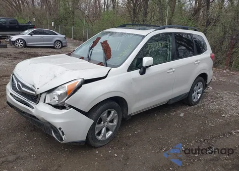 2014 Subaru Forester 2.5I Premium z USA, uszkodzony, nr VIN JF2SJAEC3EH437306